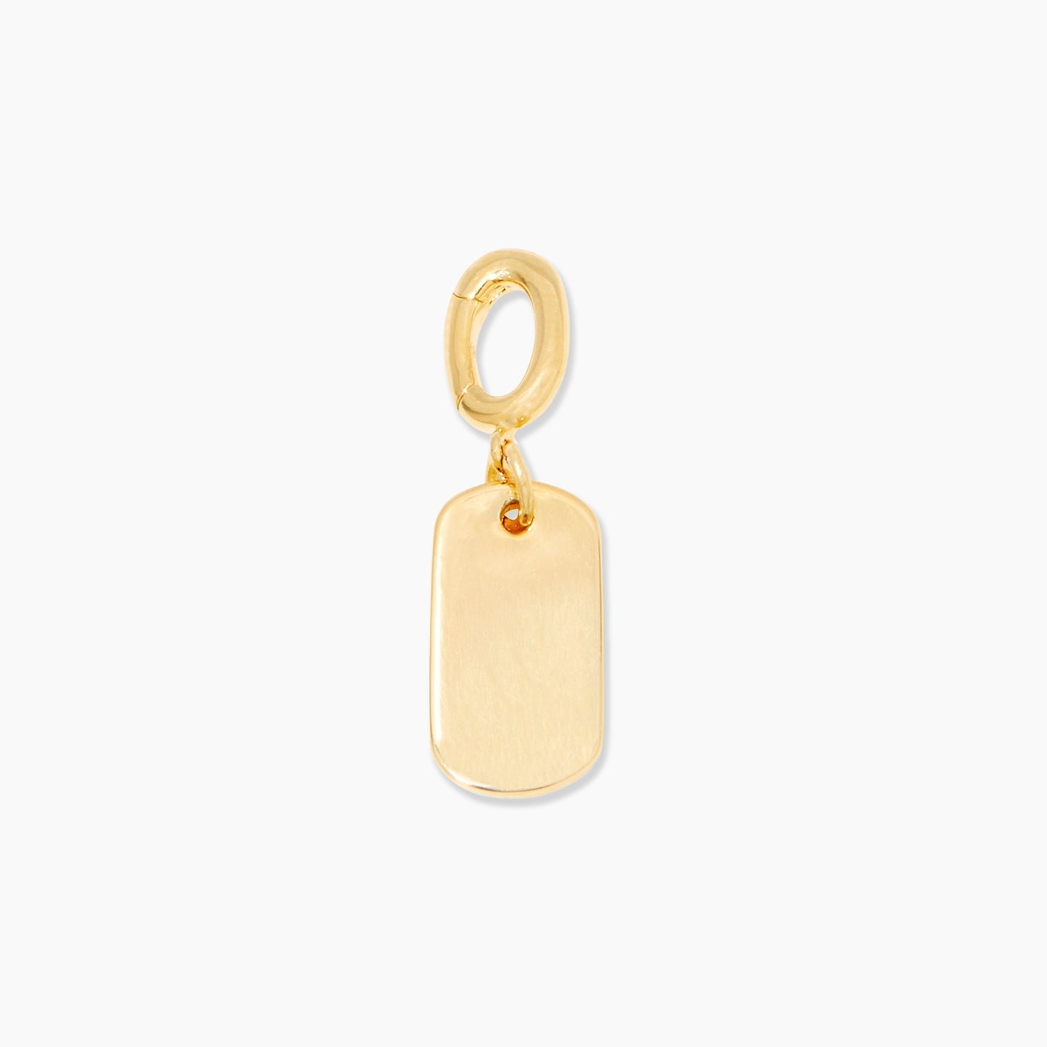 BESPOKE Dog Tag Necklace in Gold Plated, Women's by Gorjana